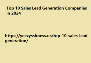 Top 10 Sales Lead Generation Companies in 2024