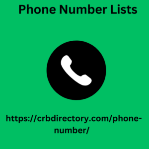  Phone Number List,