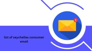 list of seychelles consumer email