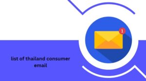 list of thailand consumer email